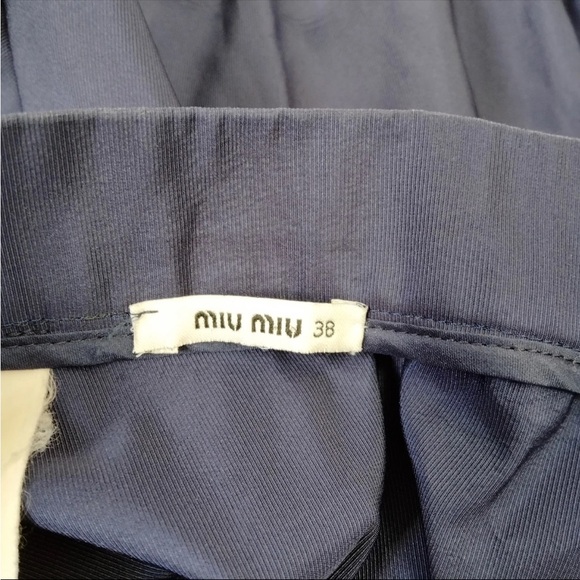Miu Miu Navy Blue Women's Skirt - Picture 4 of 9